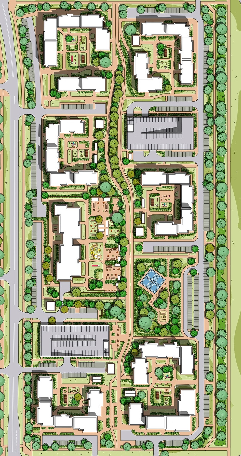 North Waterfront Phase 6 masterplan