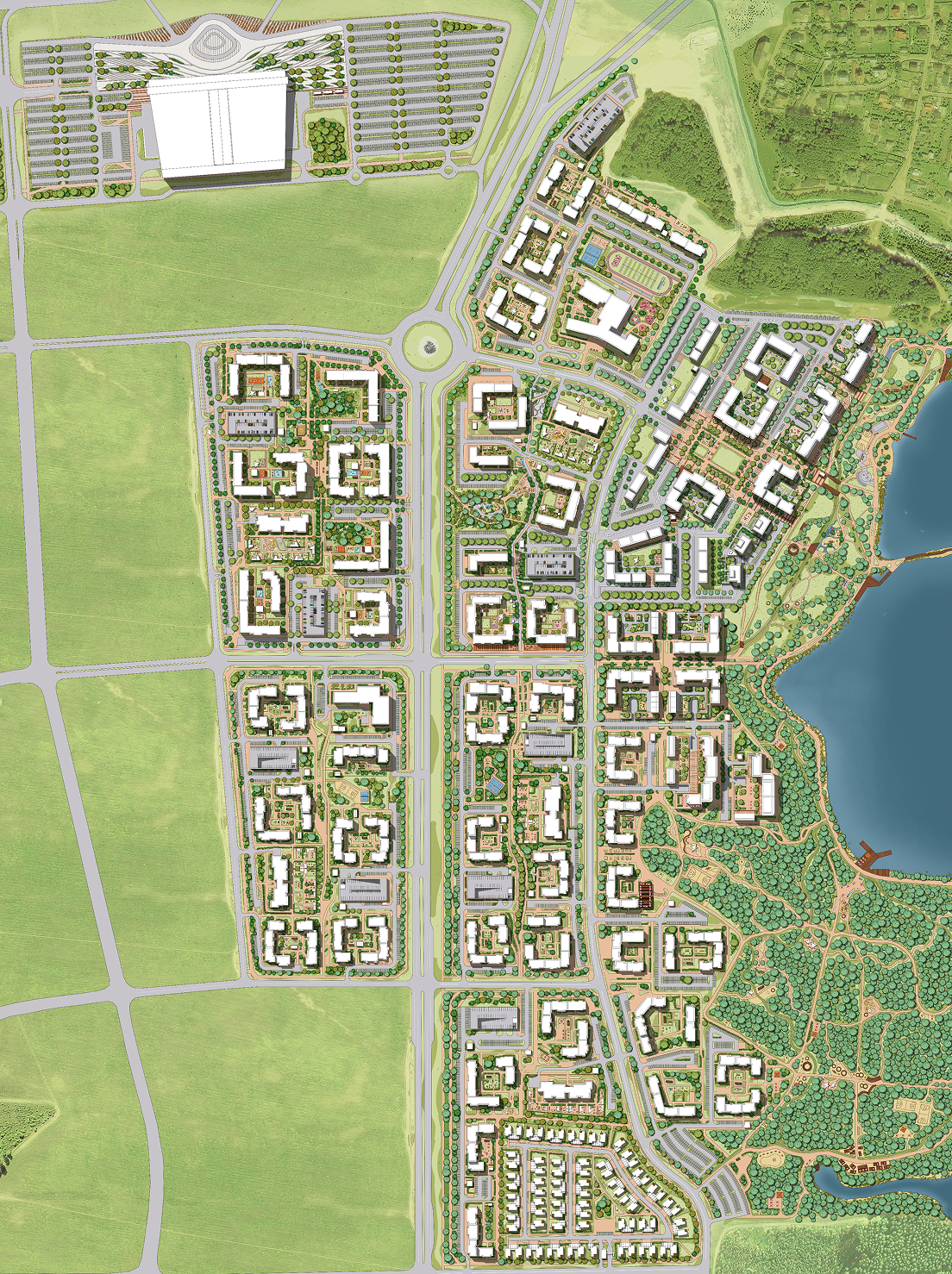 North Waterfront masterplan